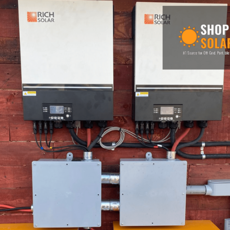 9.6kW Solar Power System - 13,000W Output [38kWh LFP Battery Bank] 24 x  400W Solar Panels  Complete Off-Grid Solar Power System [OGK-PRO] OGK  Explore the latest trends in fashion and buy